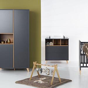 Armoire 96x190cm LOFT Quax anthracite