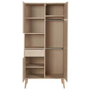 Armoire 96x197cm COCOON Quax Natural Oak
