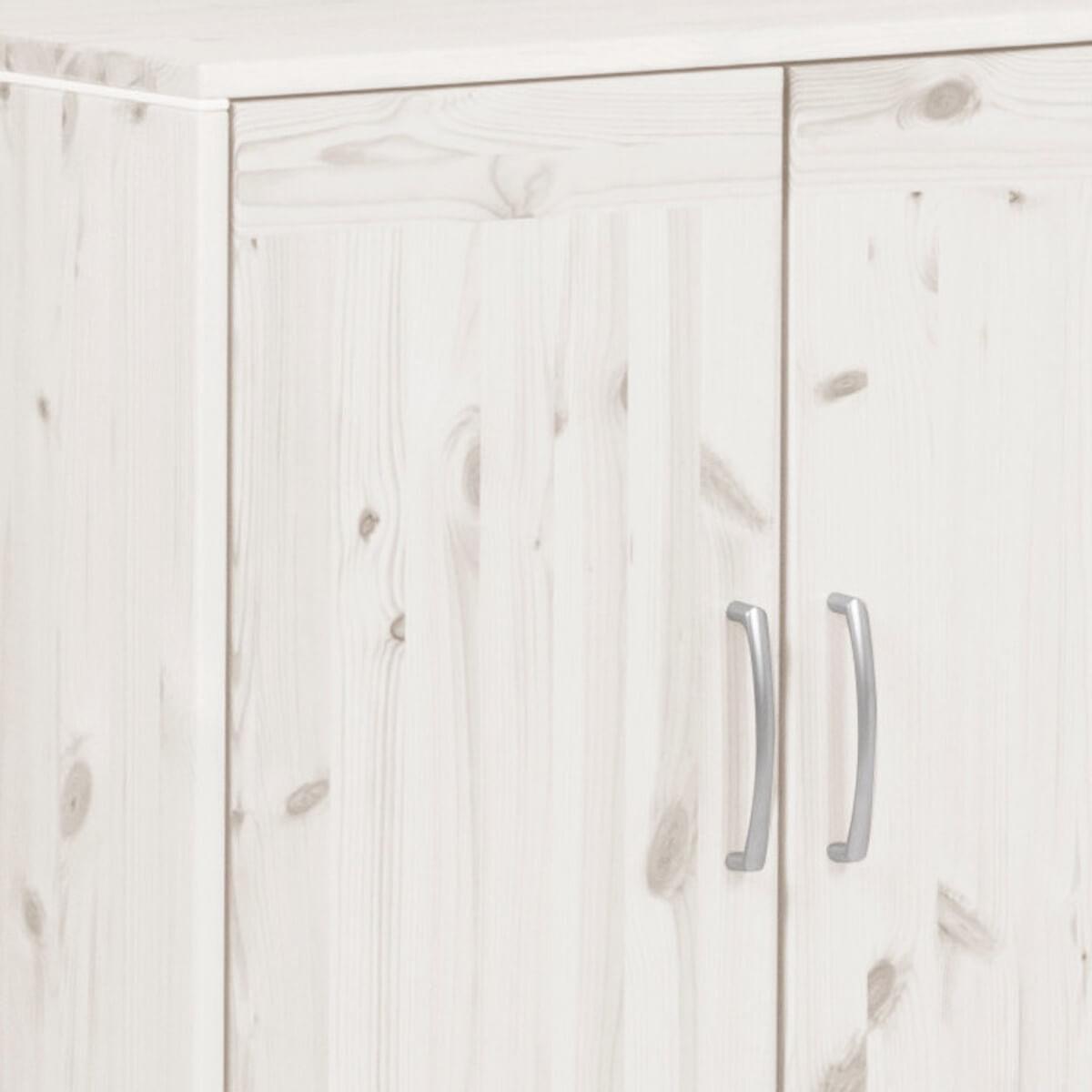 Armoire basse by Flexa deux portes avec une etagère