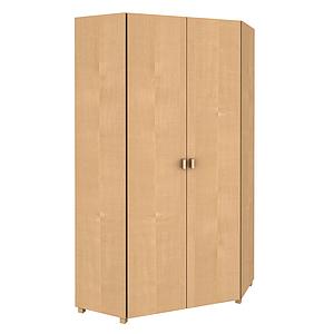 Armoire d’angle 2 portes DELUXE de Breuyn bois huilé