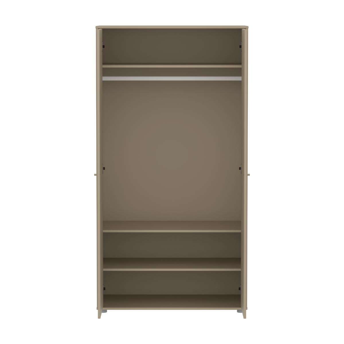Armoire enfant 2 portes avec pied SAGA FLEXA oat
