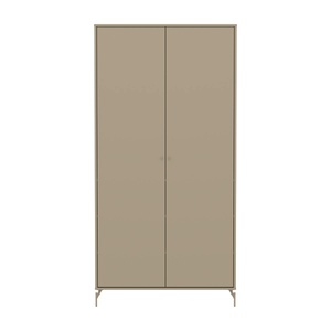 Armoire enfant 2 portes avec pied SAGA FLEXA oat
