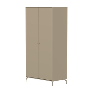 Armoire enfant 2 portes avec pied SAGA FLEXA oat