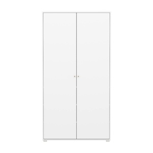 Armoire enfant 2 portes SAGA FLEXA blanc oat