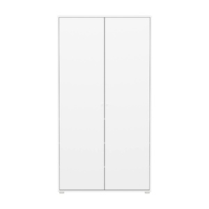 Armoire enfant 2 portes SAGA FLEXA blanc