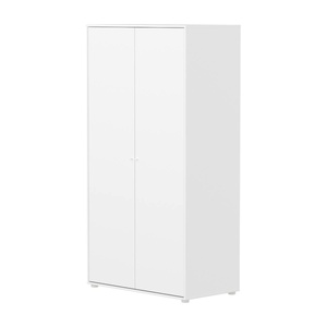 Armoire enfant 2 portes SAGA FLEXA blanc