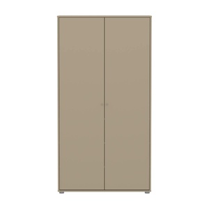 Armoire enfant 2 portes SAGA FLEXA oat light grey