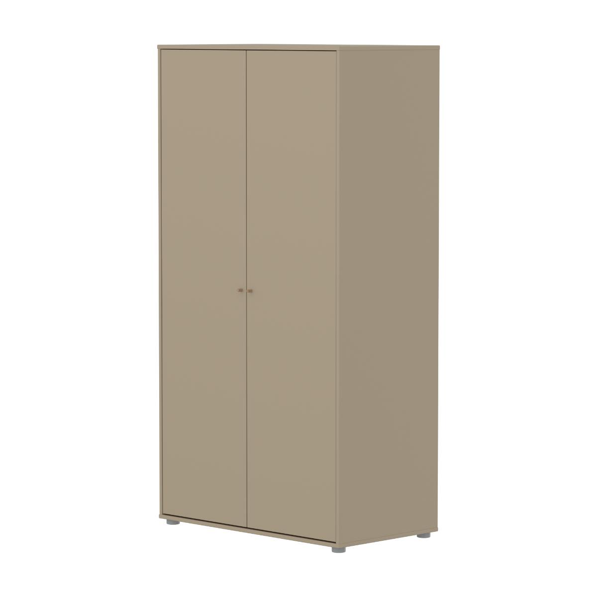 Armoire enfant 2 portes SAGA FLEXA oat oak light grey