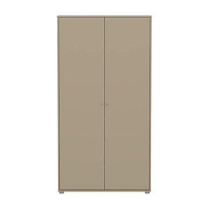 Armoire enfant 2 portes SAGA FLEXA oat oak light grey