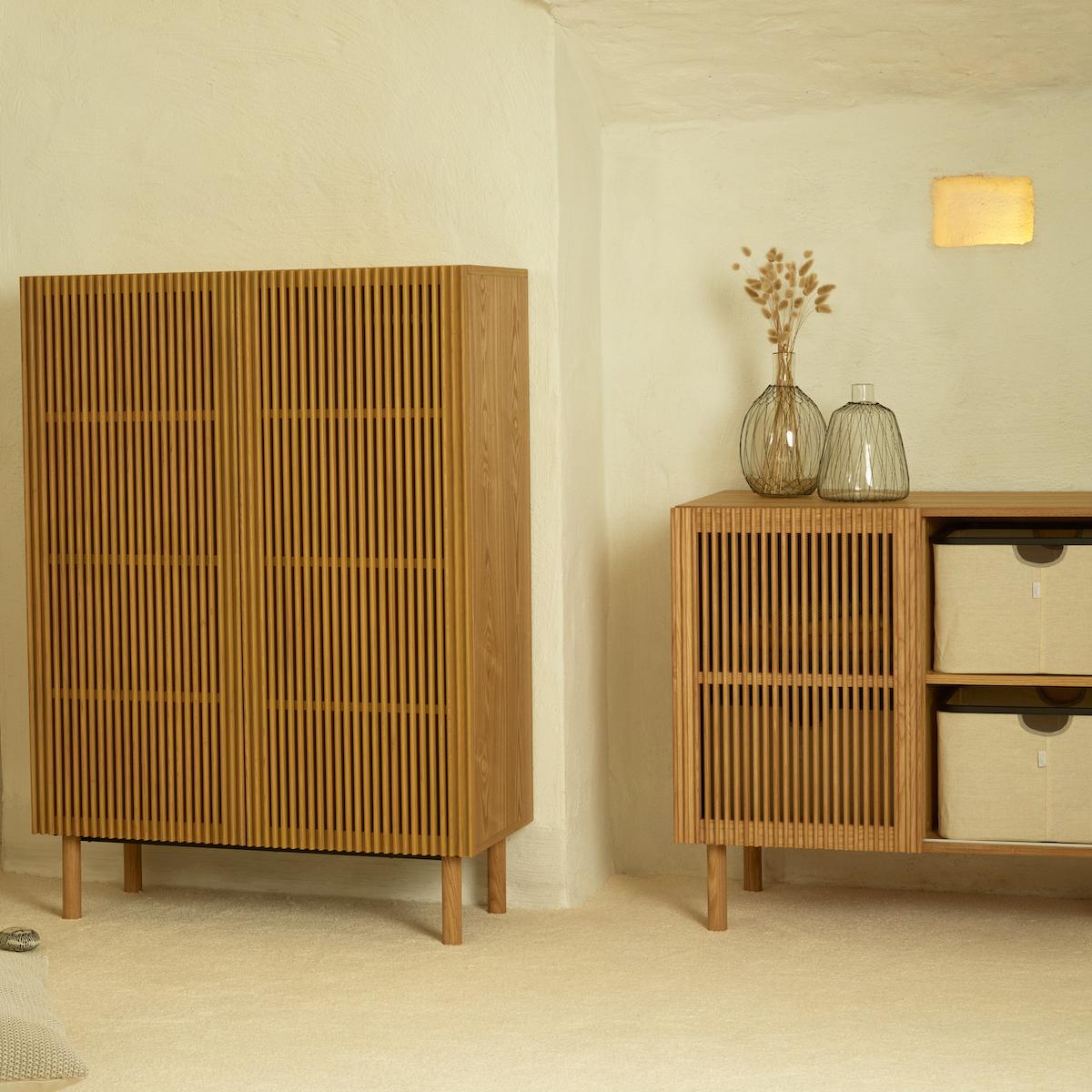 Armoire HAI NO KI Quax frêne naturel