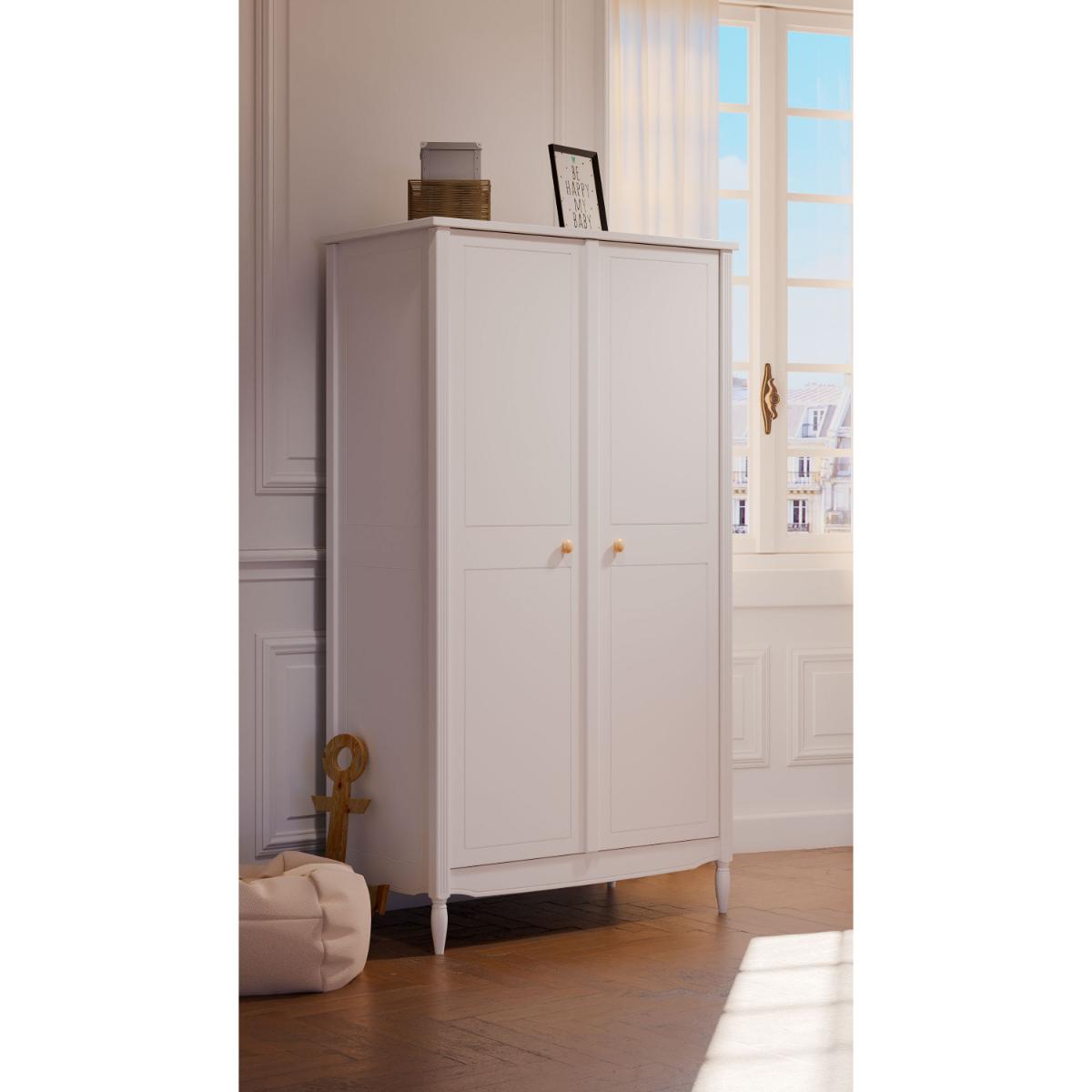 Armoire LAFAYETTE Théo Bebe neige