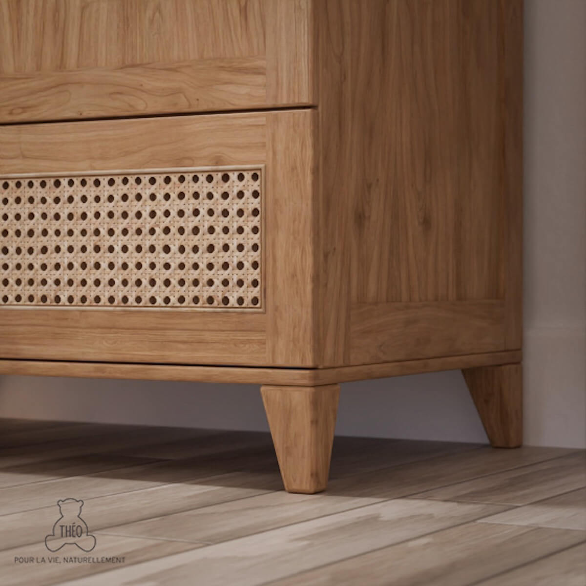 Armoire NAMI BOIS Théo Bebe naturel