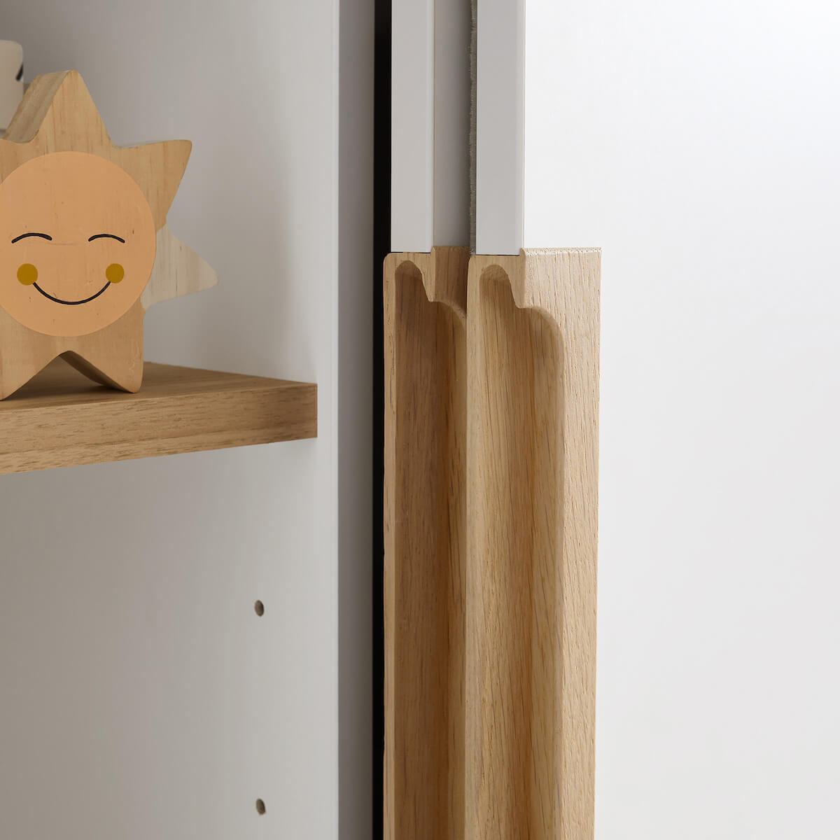 Armoire portes coulissantes L 123,5cm YOLANDA Paidi