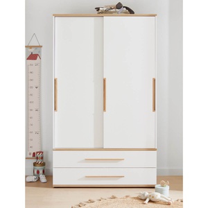 Armoire portes coulissantes L 123,5cm YOLANDA Paidi