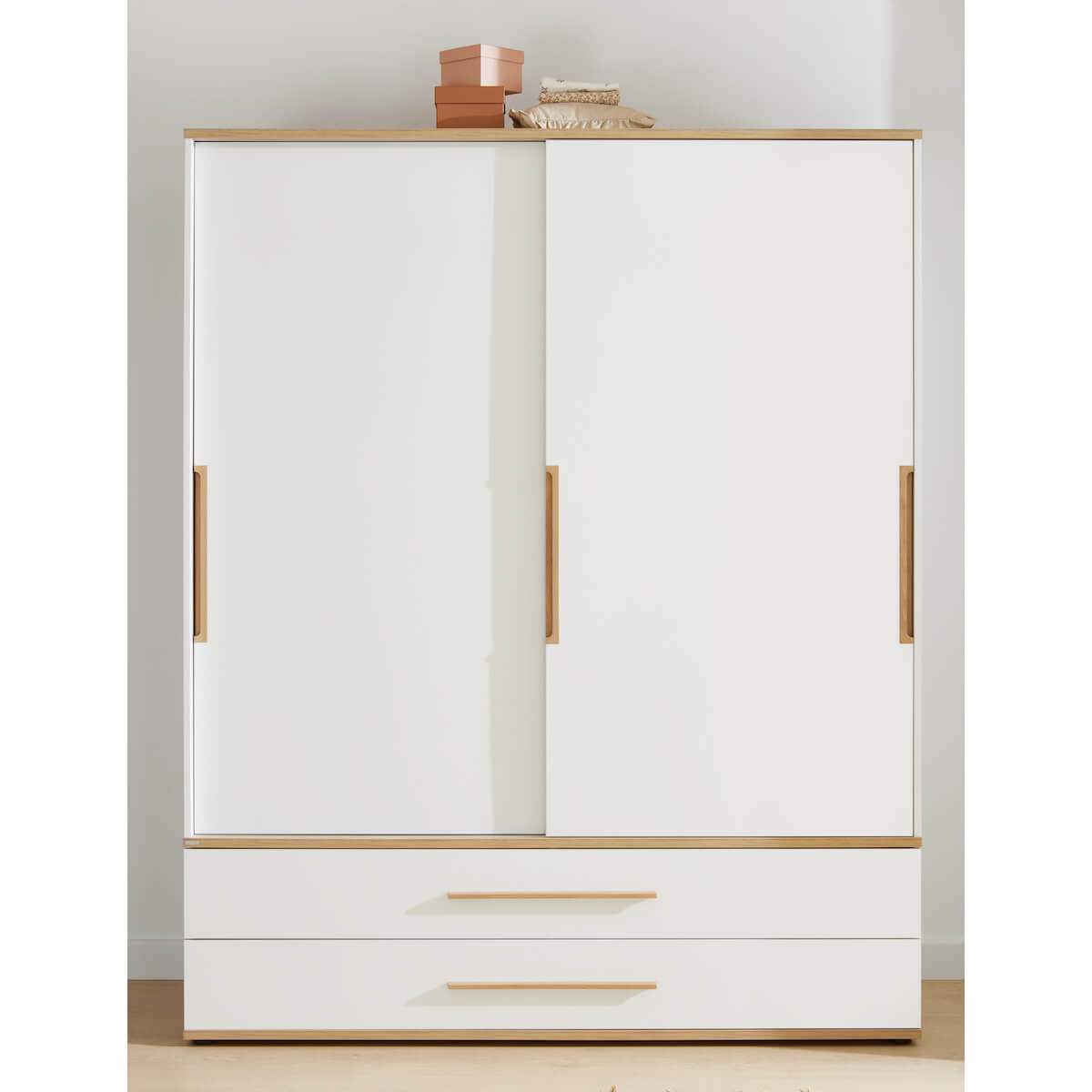Armoire portes coulissantes L 164cm YOLANDA Paidi