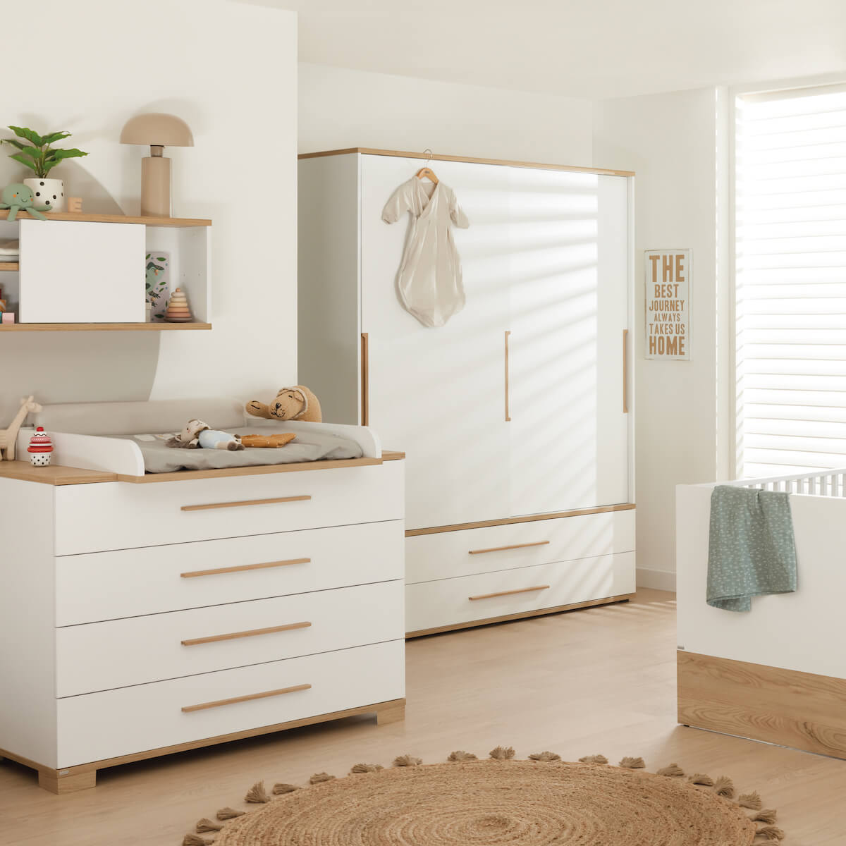 Armoire portes coulissantes L 164cm YOLANDA Paidi