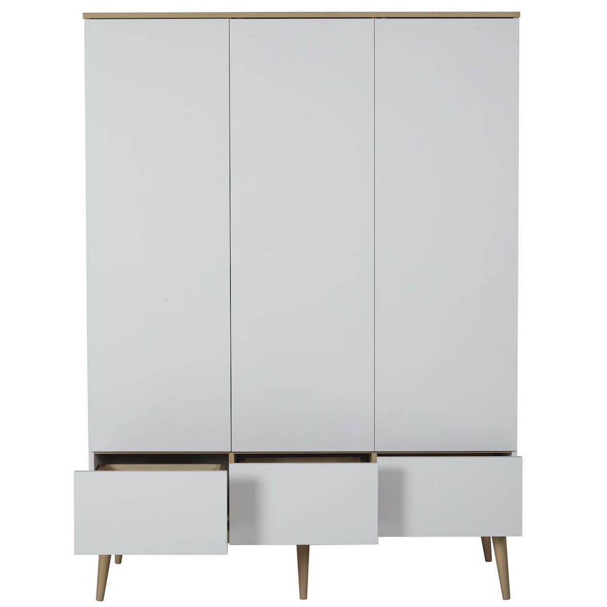 Armoire XL FLOW Quax Chêne naturel-blanc