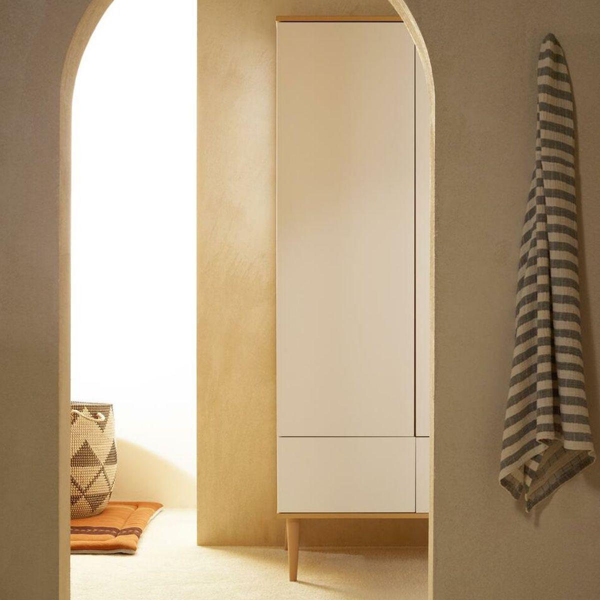 Armoire XL FLOW Quax Chêne naturel-blanc