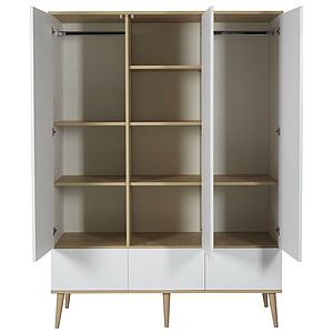 Armoire XL FLOW Quax Chêne naturel-blanc