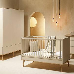 Armoire XL FLOW Quax Chêne naturel-Clay