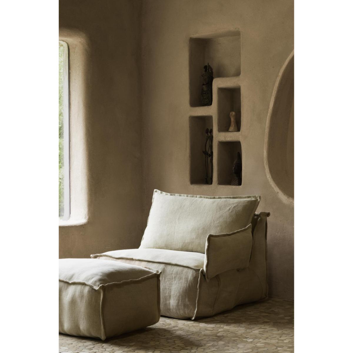 Armrest LINEN Quax beige