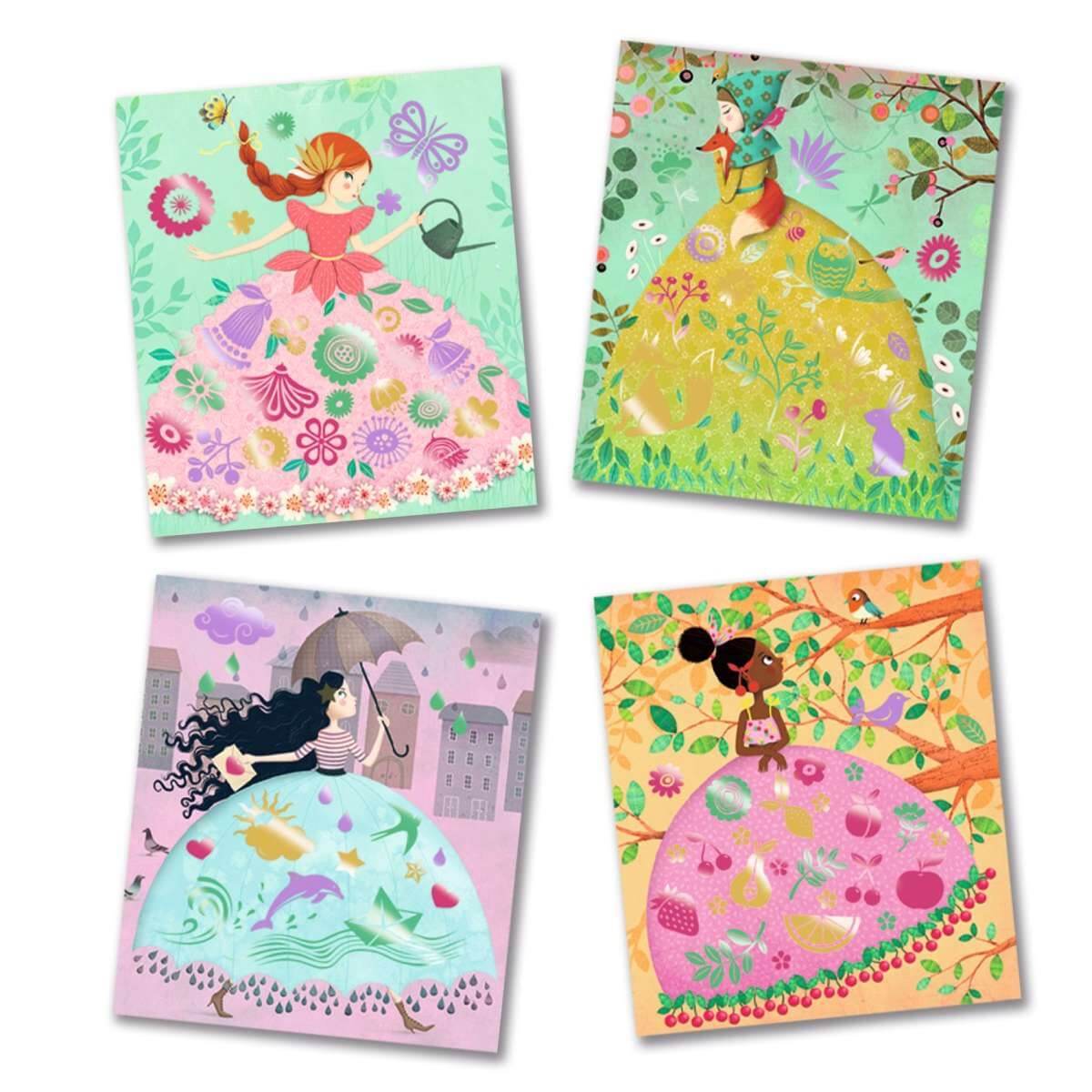 Artistic patch Demoiselles Djeco