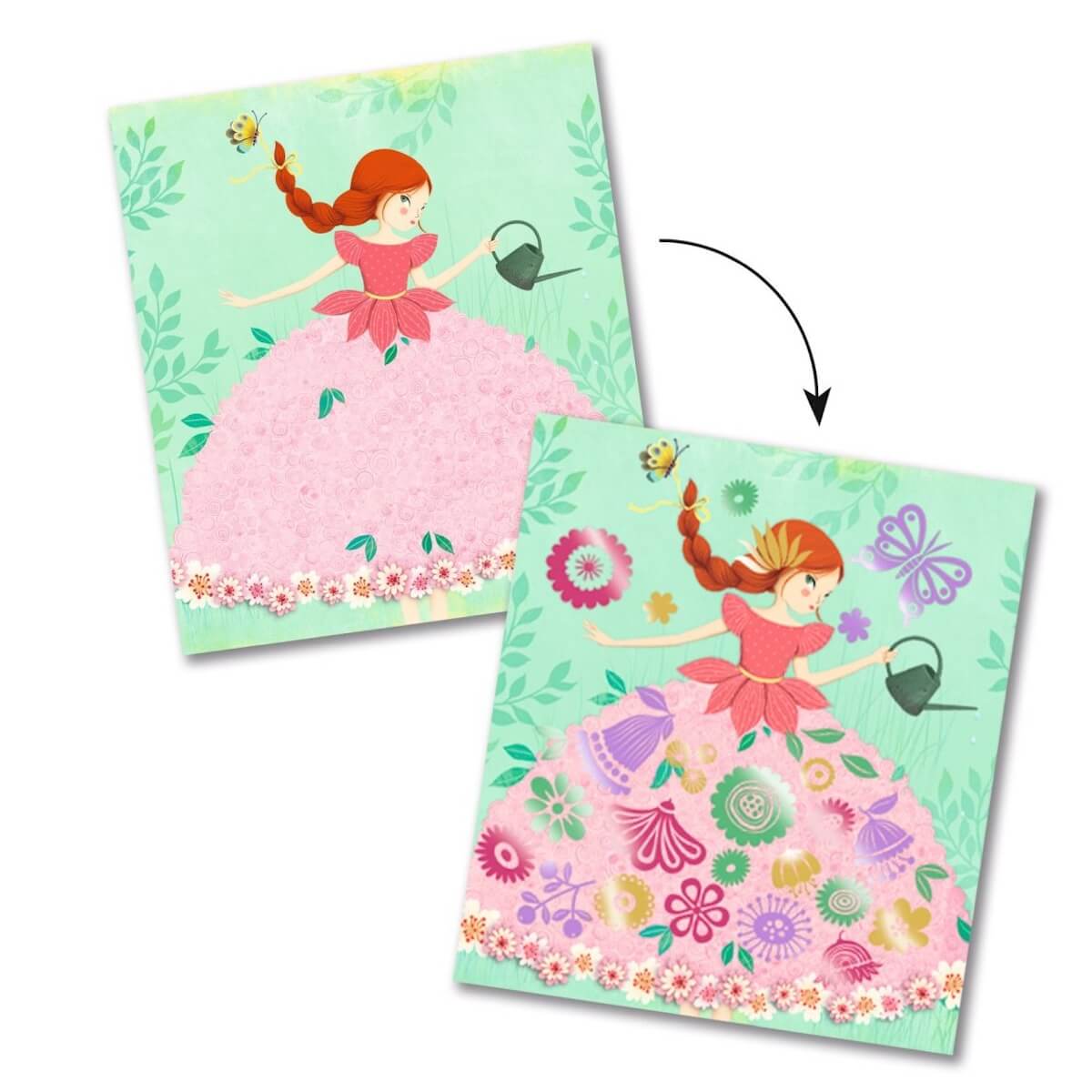 Artistic patch Demoiselles Djeco