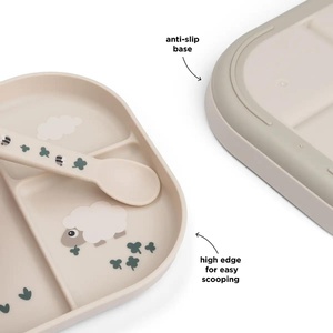 Assiette compartiment Tiny farm Done by deer sand