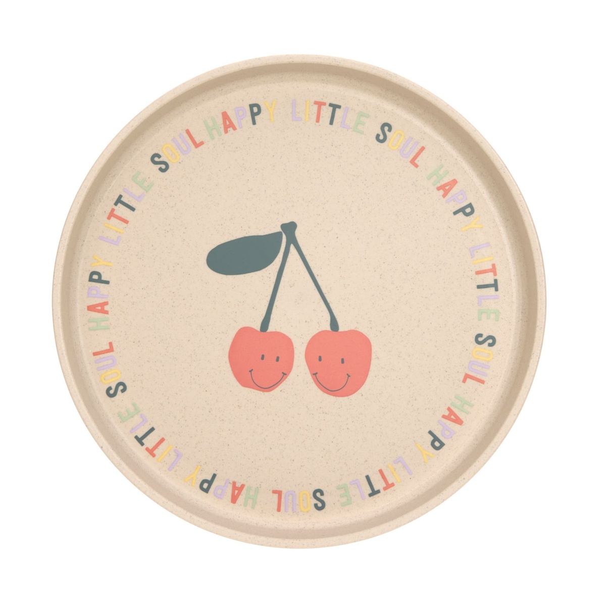 Assiette HAPPY FRUITS CHERRY Laessig