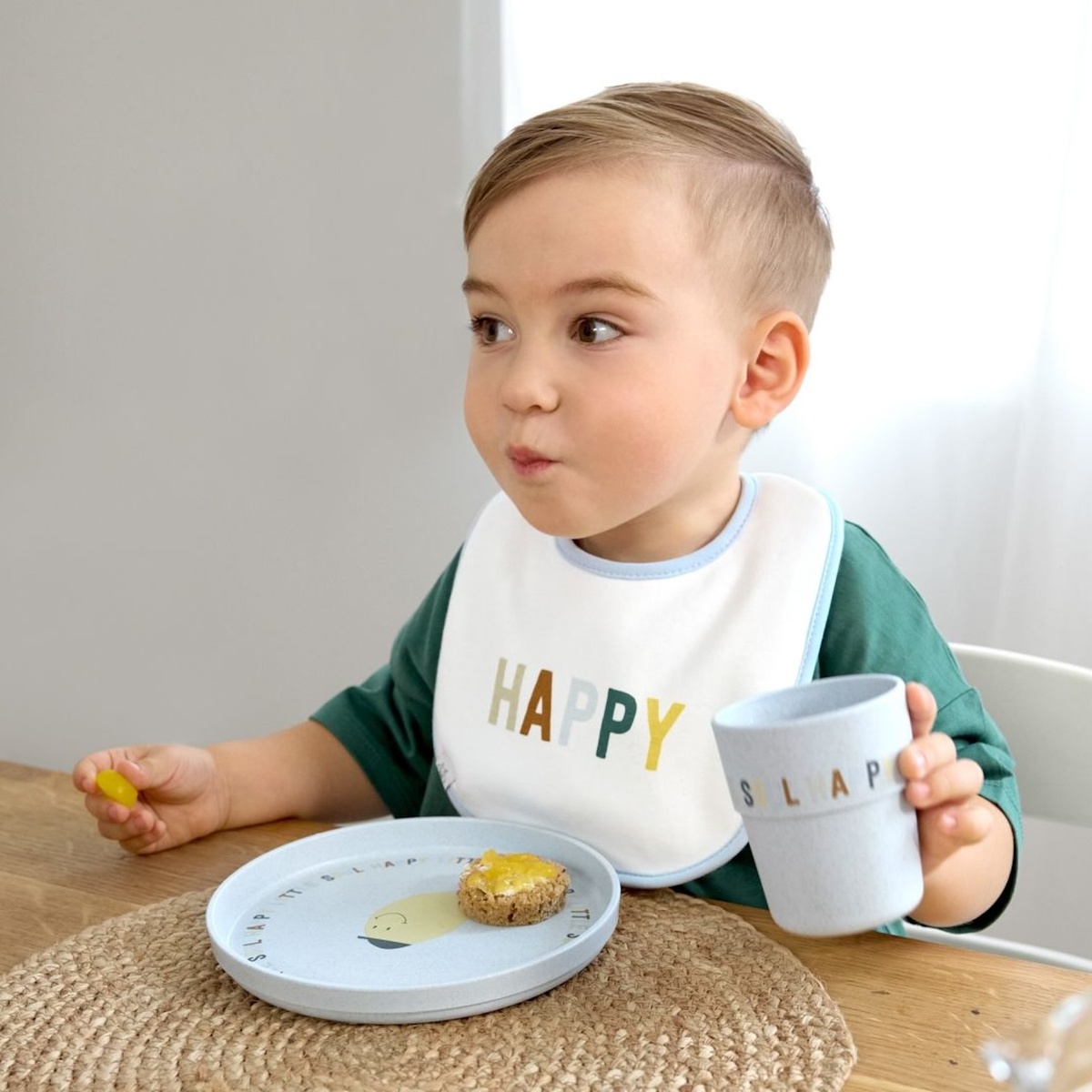 Assiette HAPPY FRUITS LEMON Laessig