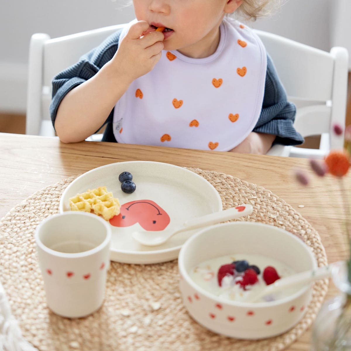 Assiette HAPPY RASCALS Laessig Heart