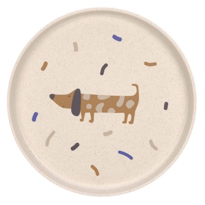 Assiette LITTLE MATEYS Laessig royal blue 