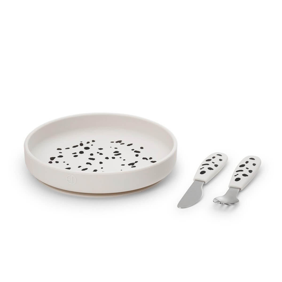 Assiette silcone Elodie Dalmatian Dots