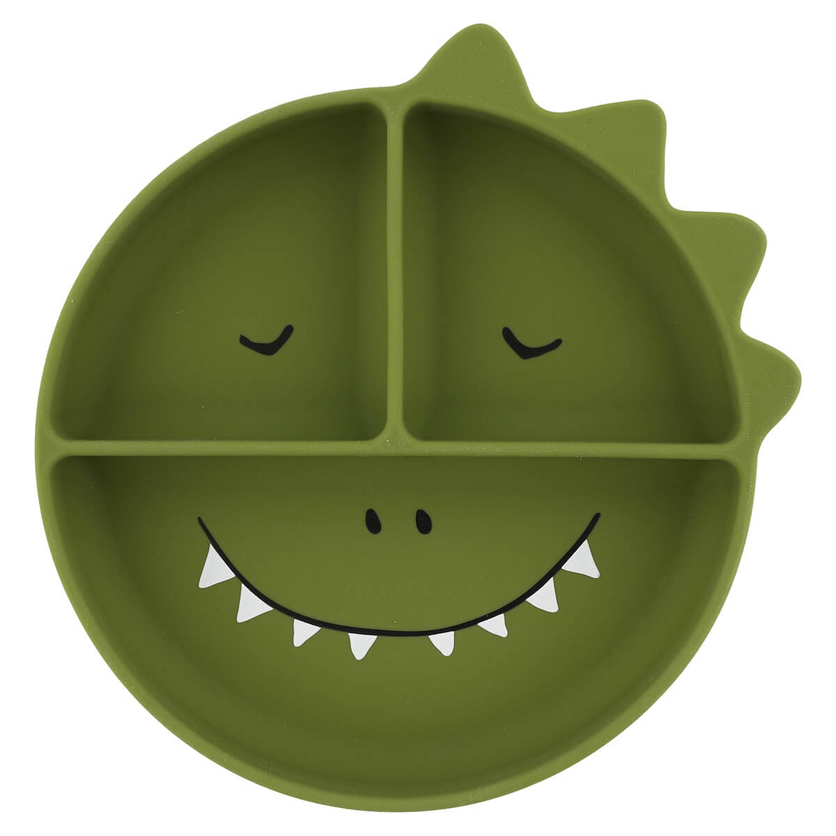 Assiette silicone avec ventouse MR. DINO Trixie