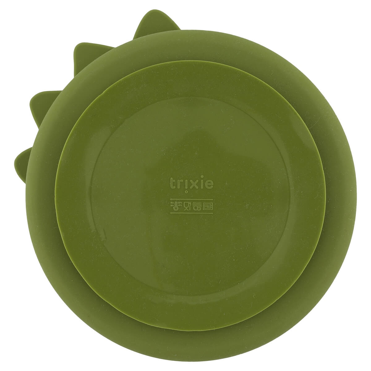 Assiette silicone avec ventouse MR. DINO Trixie