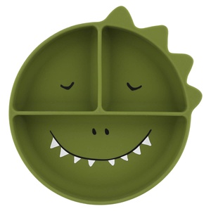 Assiette silicone avec ventouse MR. DINO Trixie