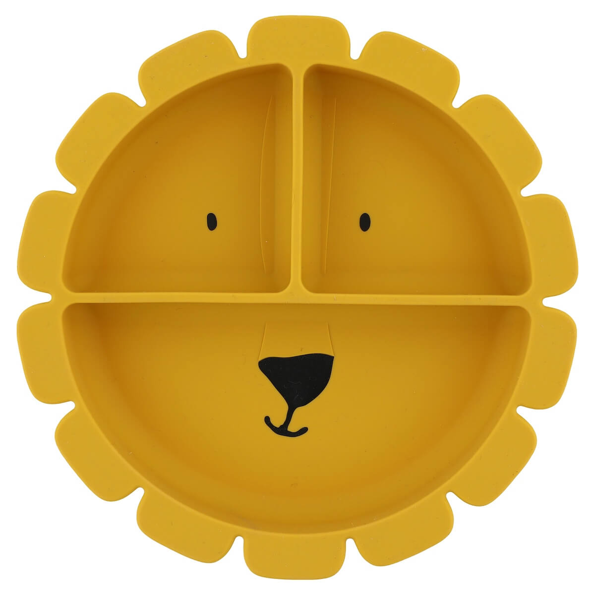 Assiette silicone avec ventouse MR. LION rixie