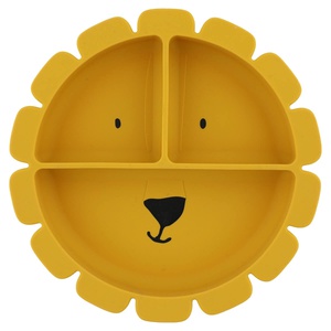 Assiette silicone avec ventouse MR. LION rixie