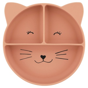 Assiette silicone avec ventouse MRS. CAT Trixie