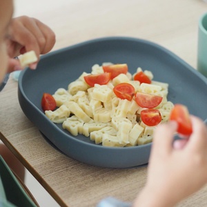 Assiette silicone ventouse Beaba minéral
