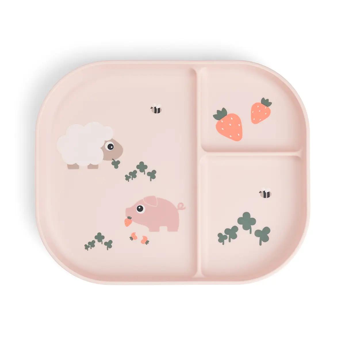 Assiette Tiny farm Done by deer Powder