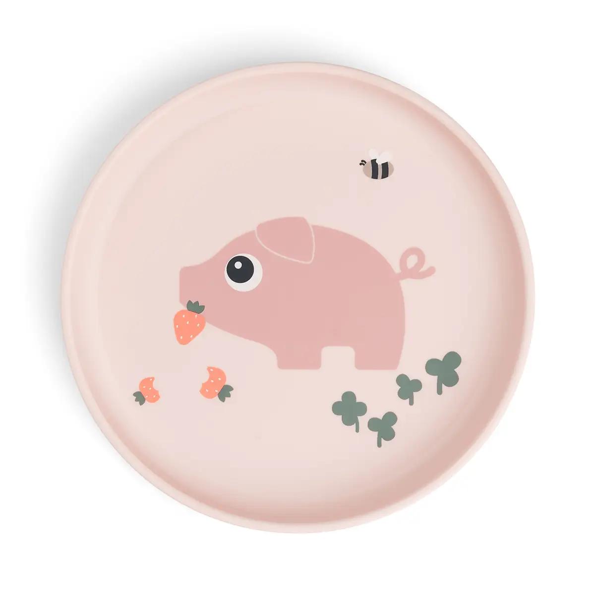 Assiette Tiny farm Done by deer Powder
