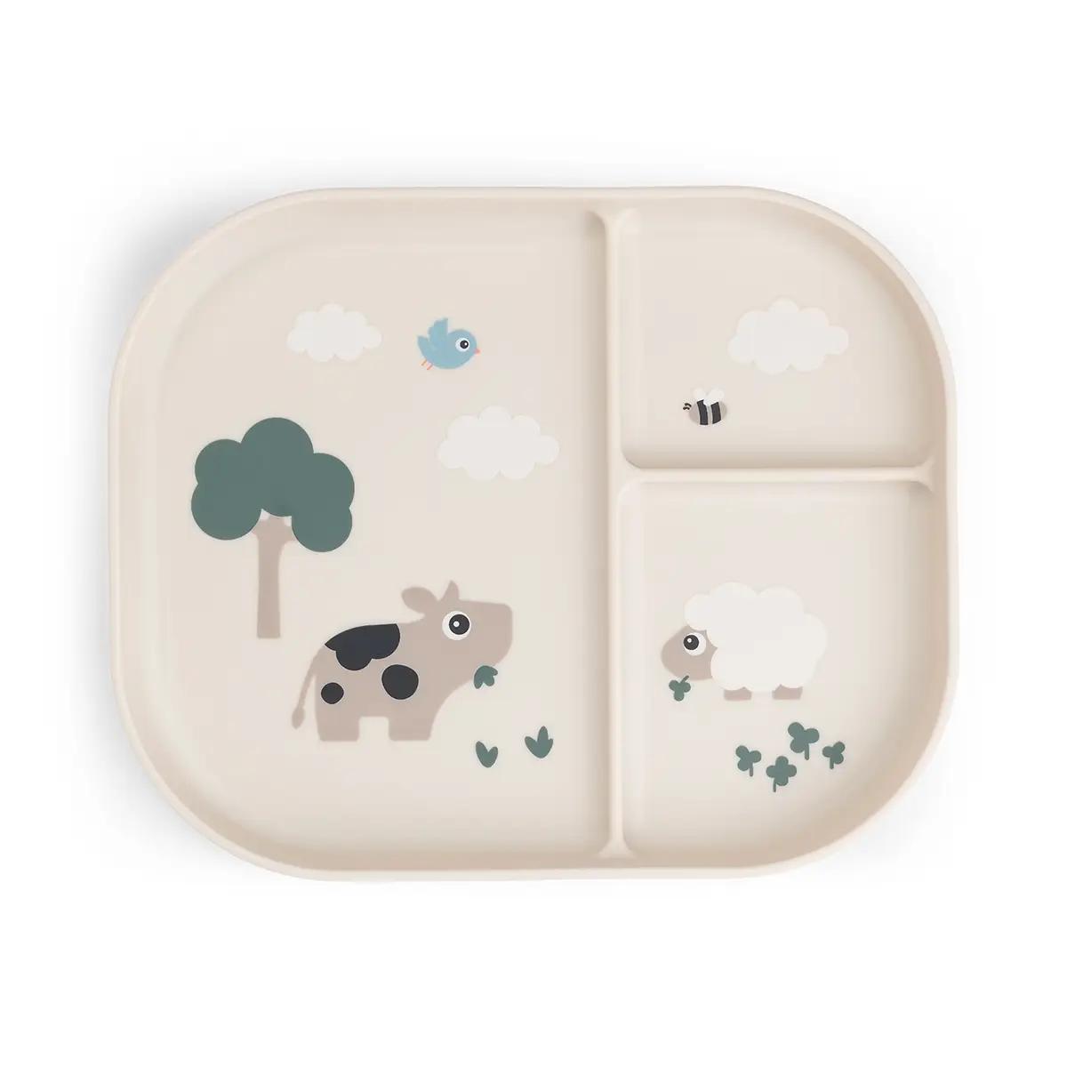 Assiette Tiny farm Done by deer Sand
