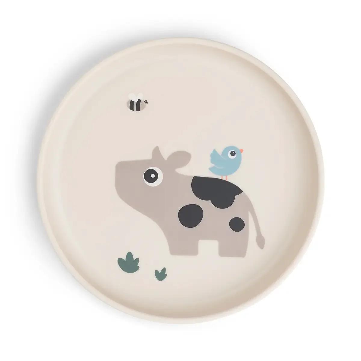 Assiette Tiny farm Done by deer Sand
