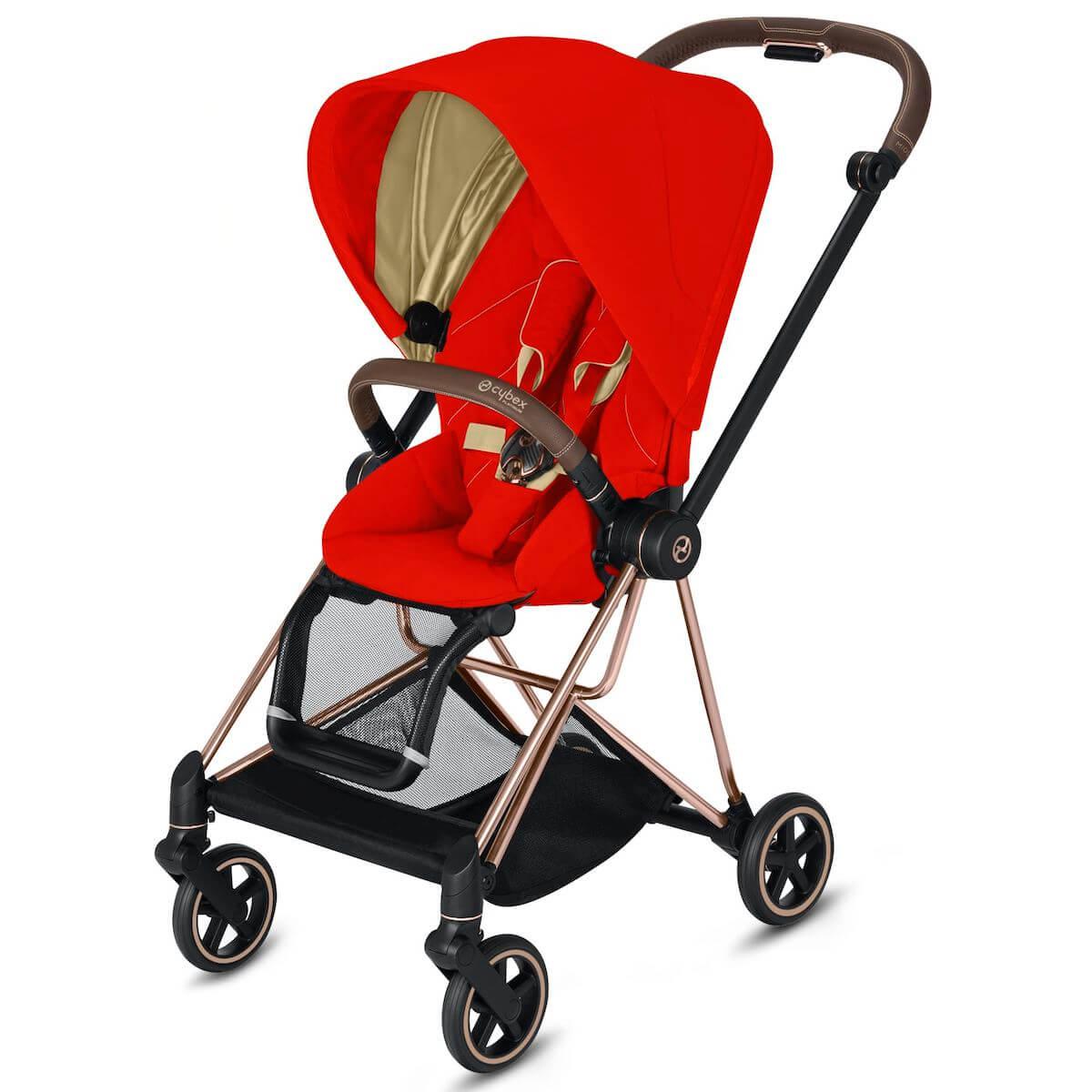 Assise-habillage poussette MIOS Cybex Autumn Gold-burnt red