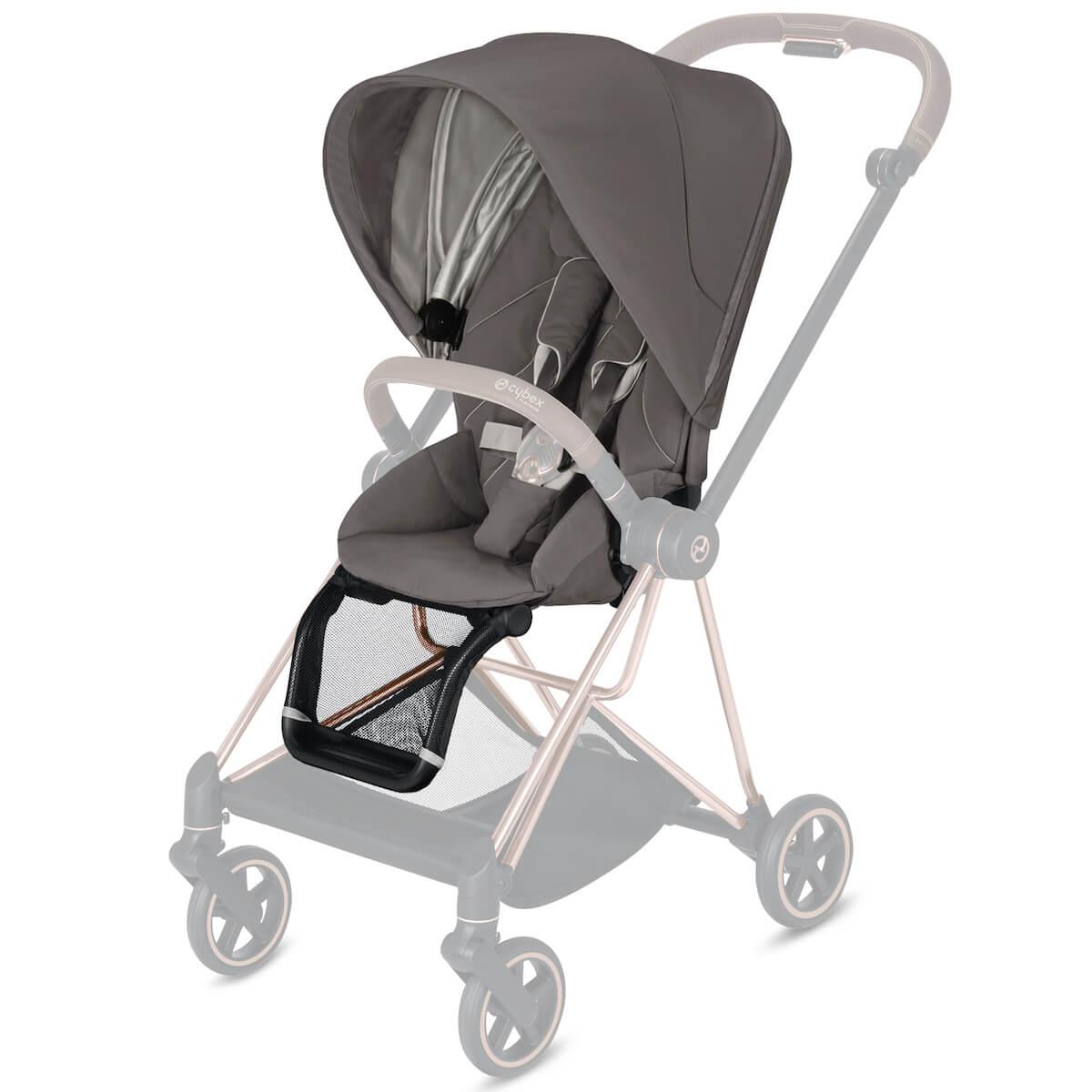 Assise-habillage poussette MIOS Cybex Soho grey-mid grey