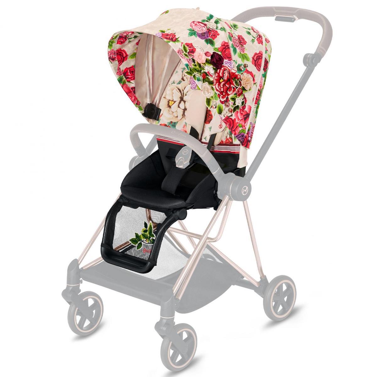 Assise-habillage poussette MIOS Cybex Spring Blossom Light-light beige