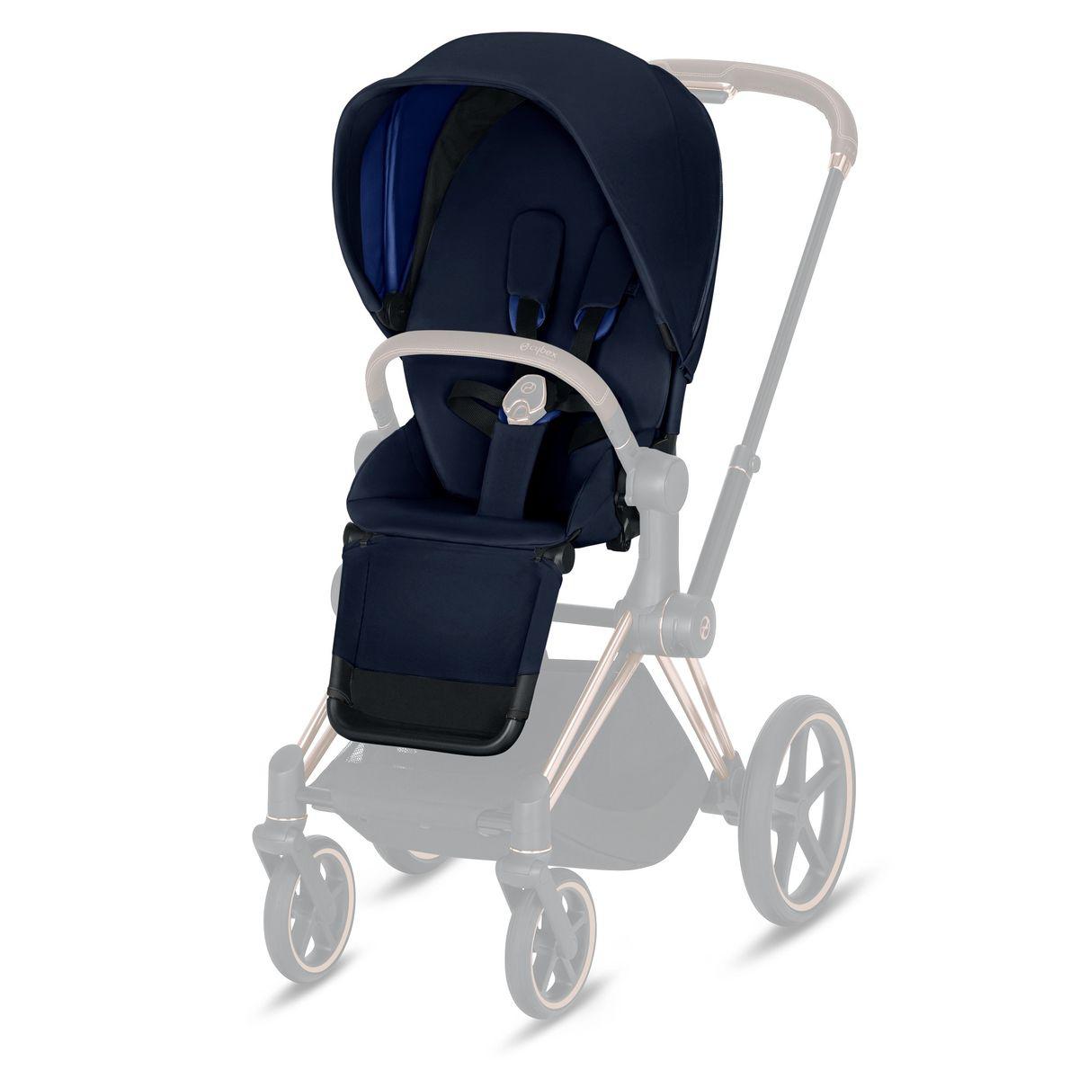 Assise-habillage poussette PRIAM Cybex indigo blue-navy blue 
