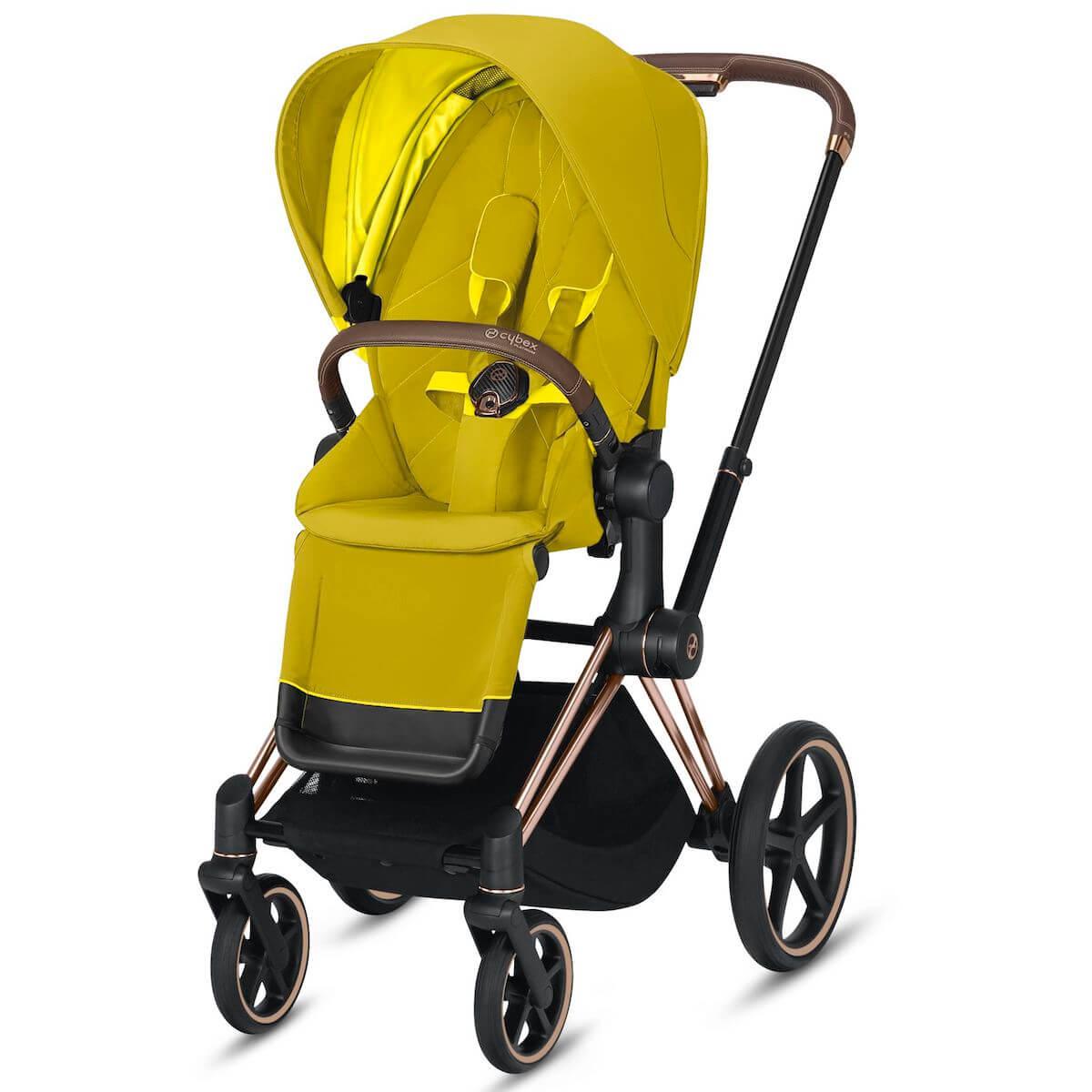 Assise-habillage poussette PRIAM Cybex Mustard yellow-yellow