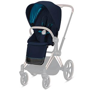 Assise-habillage poussette PRIAM Cybex Nautical blue-navy blue